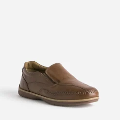 FRANCE ARNO Chaussures De Ville^Slip-on en cuir MARRON
