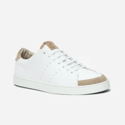 Eram Baskets/Tennis^Tennis 1927 he homme en cuir éco-conçu (40 à 42) BLANC