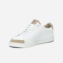 Eram Baskets/Tennis^Tennis 1927 he homme en cuir éco-conçu (40 à 42) BLANC