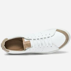 Eram Baskets/Tennis^Tennis 1927 he homme en cuir éco-conçu (40 à 42) BLANC