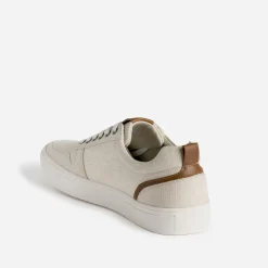 Eram Toiles|Baskets/Tennis^Tennis chiné en toile BEIGE