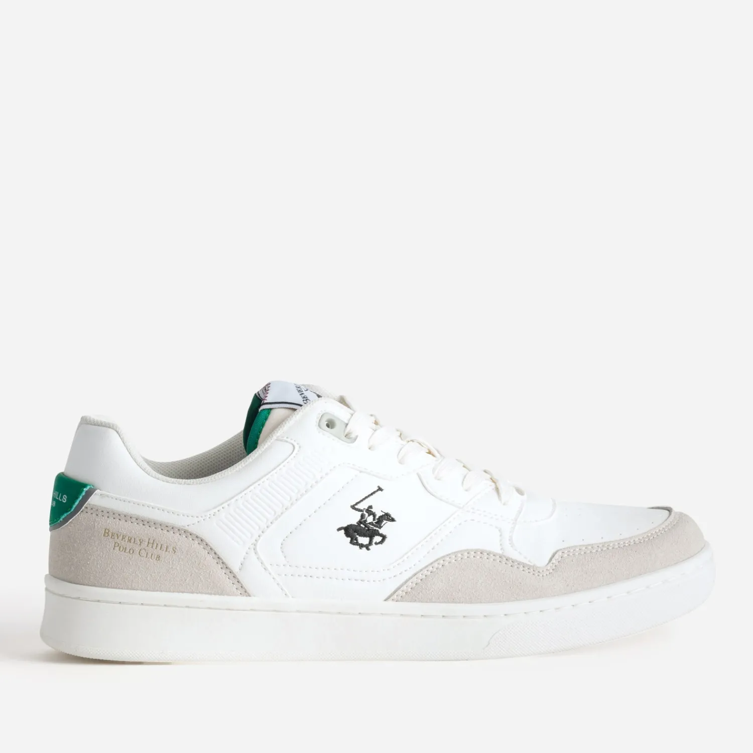 POLO CLUB BEVERLY HILLS Baskets/Tennis^Tennis BEVERLY HILLS POLO CLUB he et vert détail vert BLANC