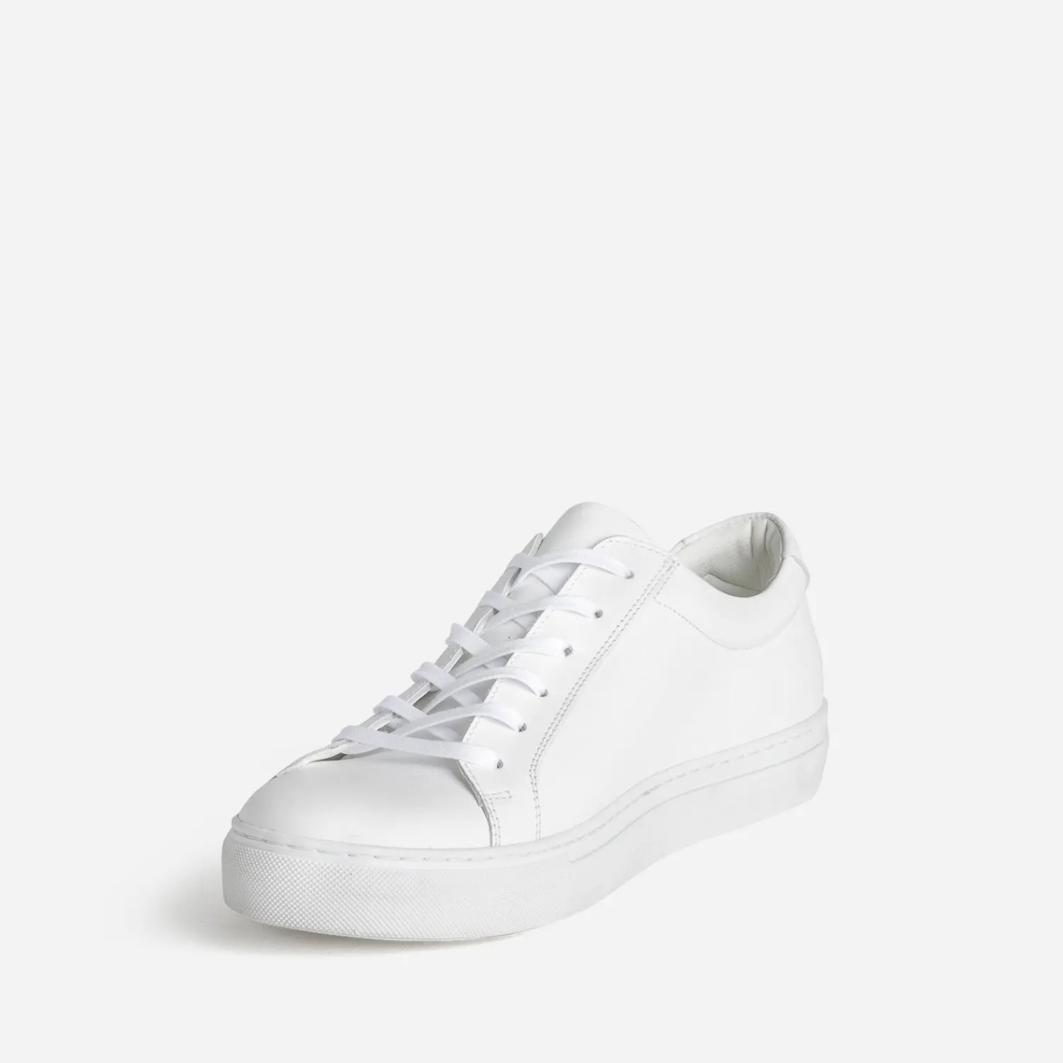 Eram Baskets/Tennis^Tennis he cuir BLANC