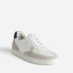Eram Baskets/Tennis^Tennis he cuir, grise, marine BLANC