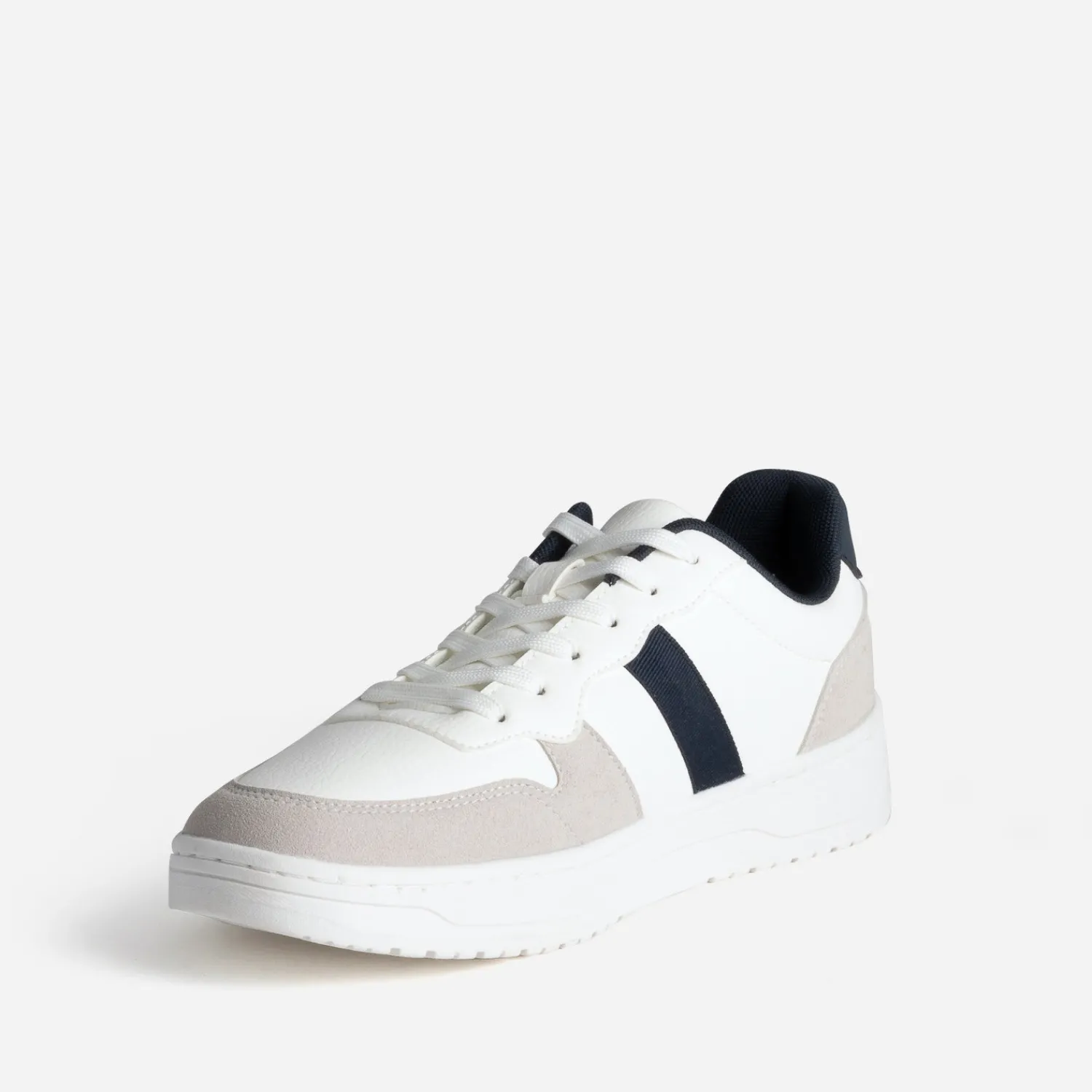 Eram Baskets/Tennis^Tennis he, gris clair et marine BLANC