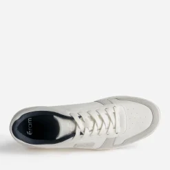 Eram Baskets/Tennis^Tennis he, gris clair et marine BLANC