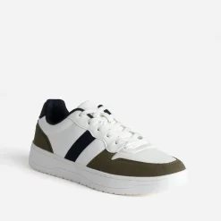 Eram Baskets/Tennis^Tennis he, kaki et marine BLANC