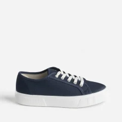 Eram Baskets^Tennis bleu en toile MARINE