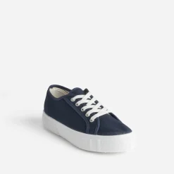 Eram Baskets^Tennis bleu en toile MARINE