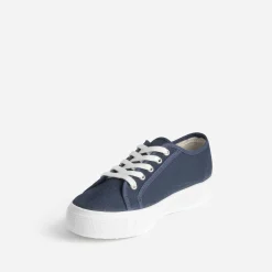 Eram Baskets^Tennis bleu en toile MARINE