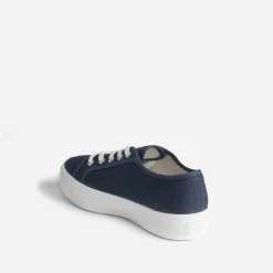 Eram Baskets^Tennis bleu en toile MARINE