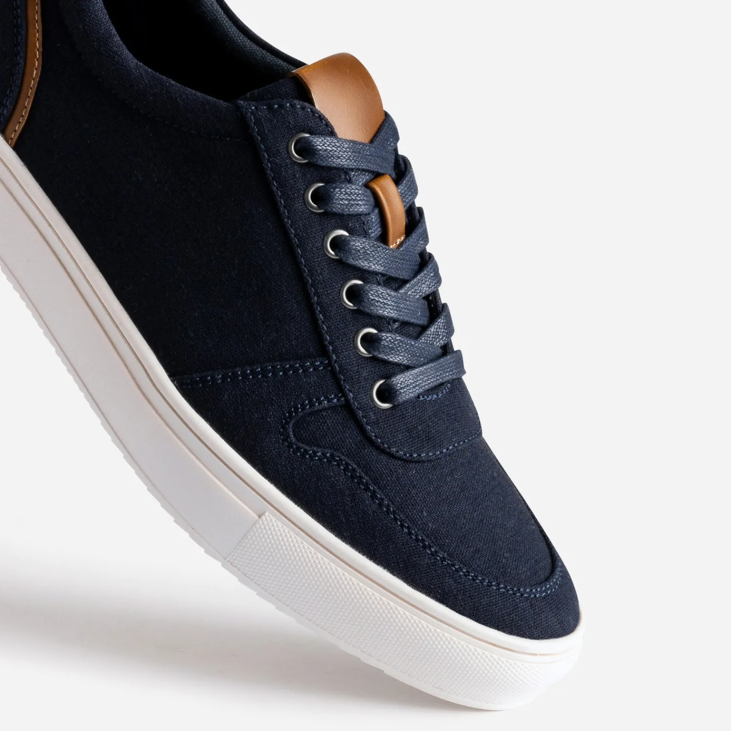 Eram Baskets/Tennis^Tennis bleu en toile MARINE