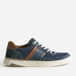 Eram Baskets/Tennis^Tennis bleu multi matières MARINE