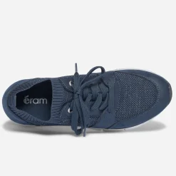 Eram Baskets^Tennis bleu tricotée MARINE