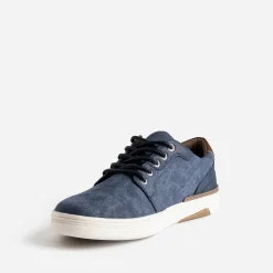 Eram Baskets/Tennis^Tennis bleue en toile MARINE