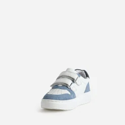 Buggy Baskets^Tennis blanc, , vert cuir BLEU