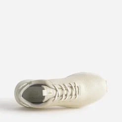 Tbs Baskets^Tennis compensée cuir BEIGE