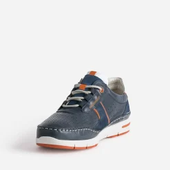 Fluchos Chaussures De Ville|Baskets/Tennis^Tennis en cuir MARINE