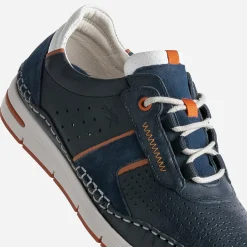 Fluchos Chaussures De Ville|Baskets/Tennis^Tennis en cuir MARINE