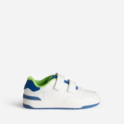 GEOX Baskets^Tennis he, bleue, verte BLANC