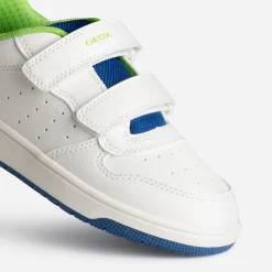 GEOX Baskets^Tennis he, bleue, verte BLANC