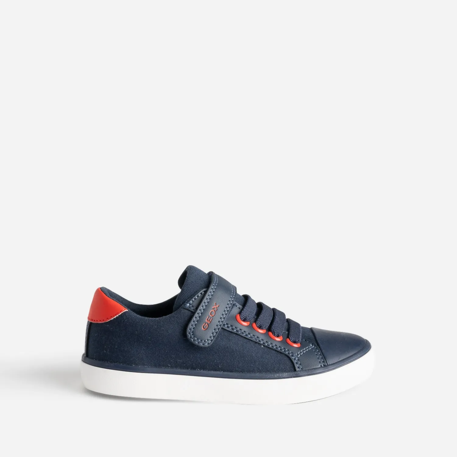 GEOX Baskets^Tennis détails rouges MARINE
