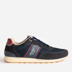 Jack & Jones Baskets/Tennis^Tennis JACK&JONES bleu et bordeaux MARINE
