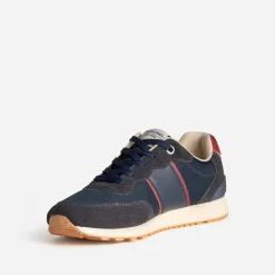 Jack & Jones Baskets/Tennis^Tennis JACK&JONES bleu et bordeaux MARINE