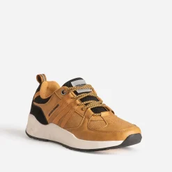 Jack & Jones Baskets/Tennis^Tennis JACK&JONES bi-matière CAMEL