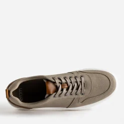 Eram Toiles^Tennis en toile détails camel KAKI