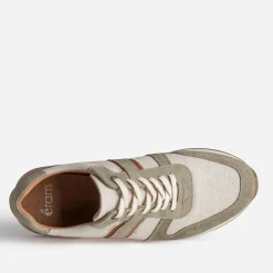 Eram Baskets/Tennis^Tennis et marron bi-matière KAKI