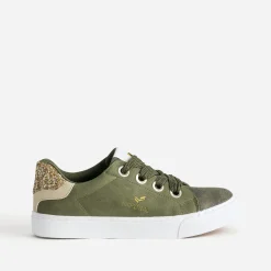 Kaporal Baskets^Tennis avec lacets ruban KAKI