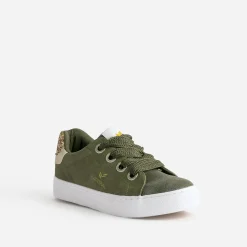 Kaporal Baskets^Tennis avec lacets ruban KAKI