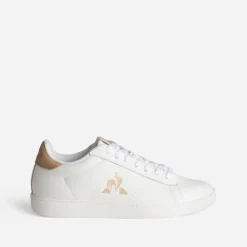 Le Coq Sportif Baskets^Tennis he et beige BLANC