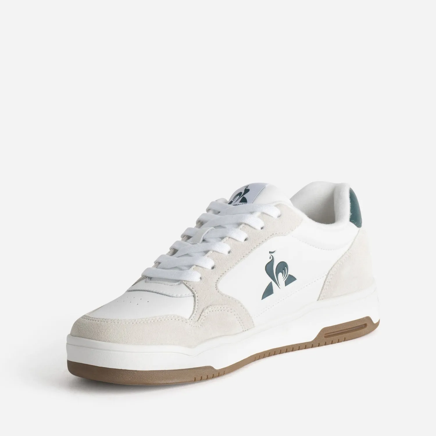 Le Coq Sportif Baskets/Tennis^Tennis blanche, et verte BEIGE
