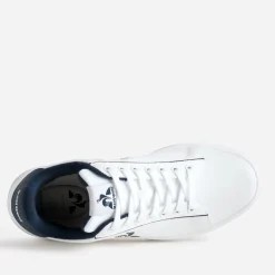Le Coq Sportif Baskets/Tennis^Tennis he et marine cuir BLANC