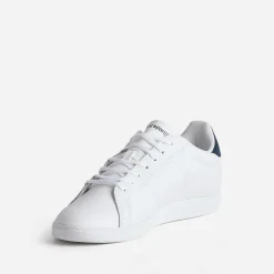 Le Coq Sportif Baskets/Tennis^Tennis he logo tricolore brodé BLANC