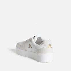 Le Coq Sportif Baskets^Tennis écrue et crème en cuir BLANC