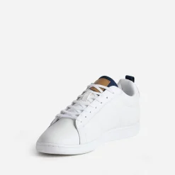 Le Coq Sportif Baskets/Tennis^Tennis en cuir et camel BLANC