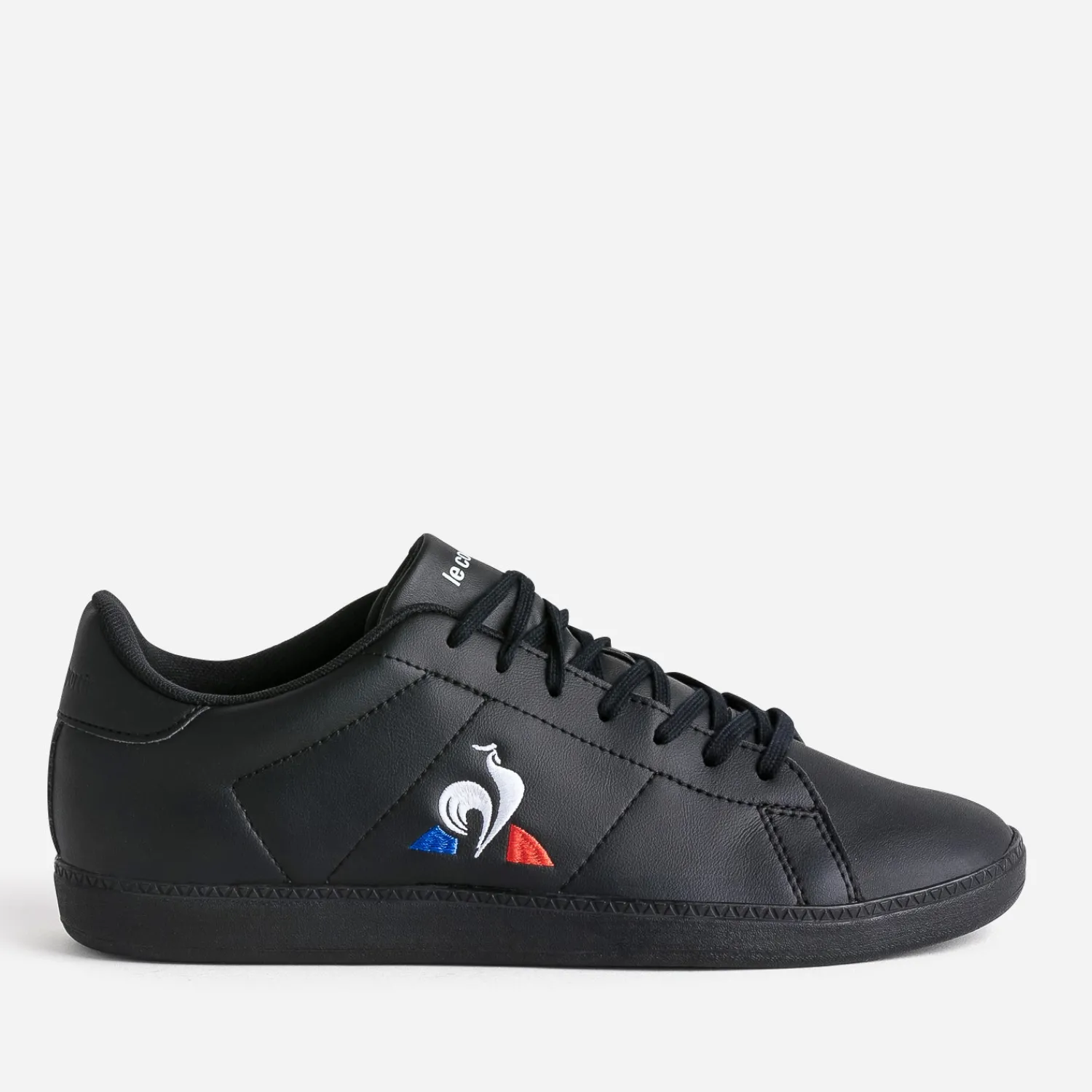 Le Coq Sportif Baskets/Tennis^Tennis e logo tricolore brodé NOIR