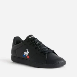 Le Coq Sportif Baskets/Tennis^Tennis e logo tricolore brodé NOIR