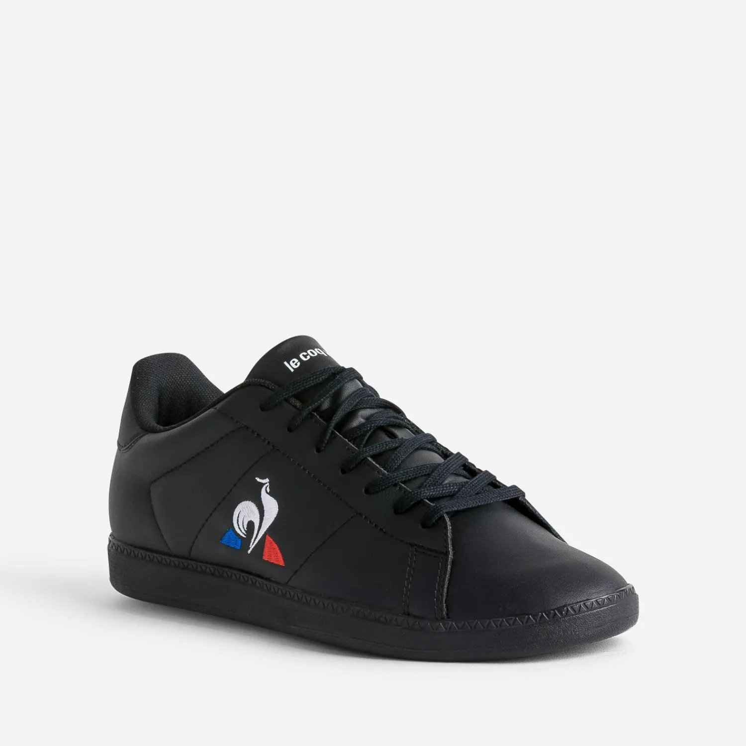 Le Coq Sportif Baskets/Tennis^Tennis e logo tricolore brodé NOIR