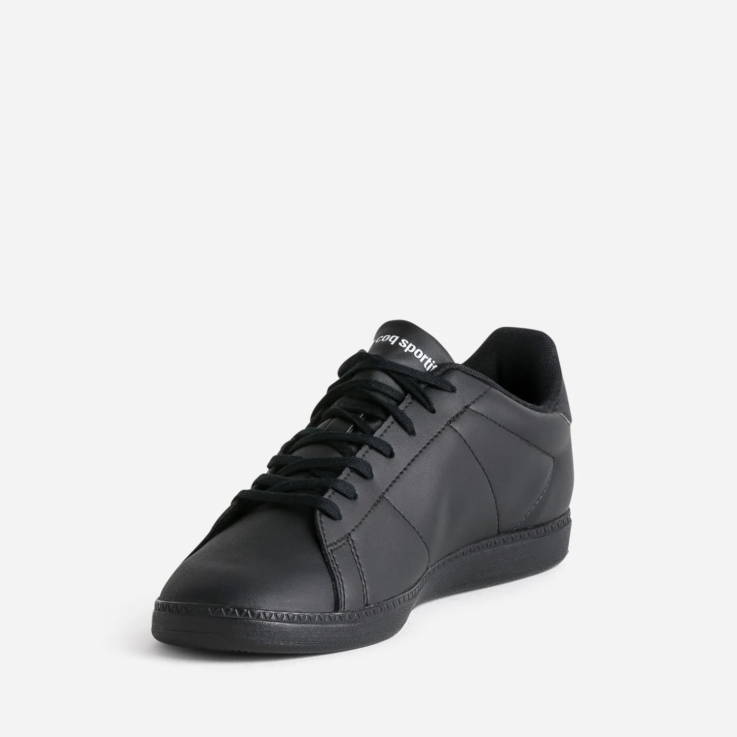 Le Coq Sportif Baskets/Tennis^Tennis e logo tricolore brodé NOIR