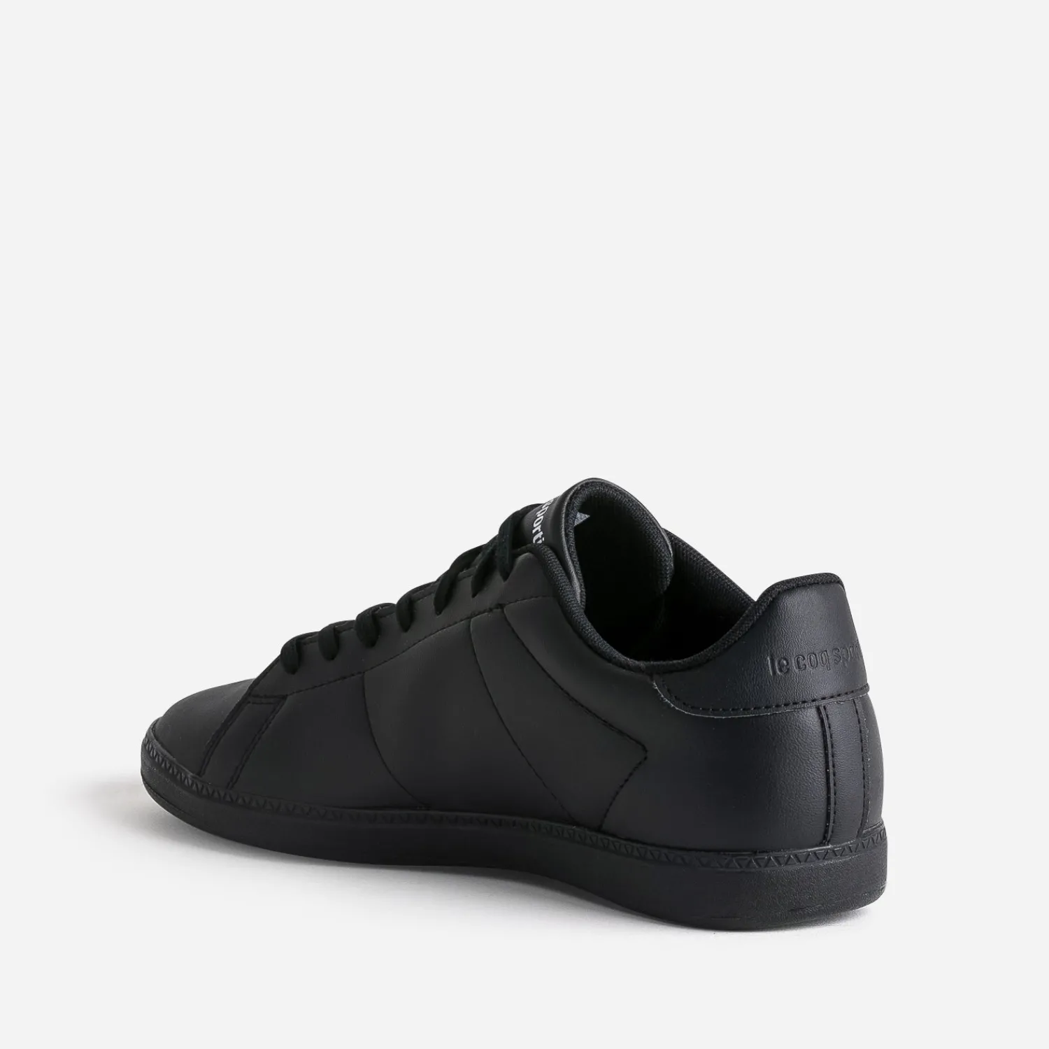 Le Coq Sportif Baskets/Tennis^Tennis e logo tricolore brodé NOIR