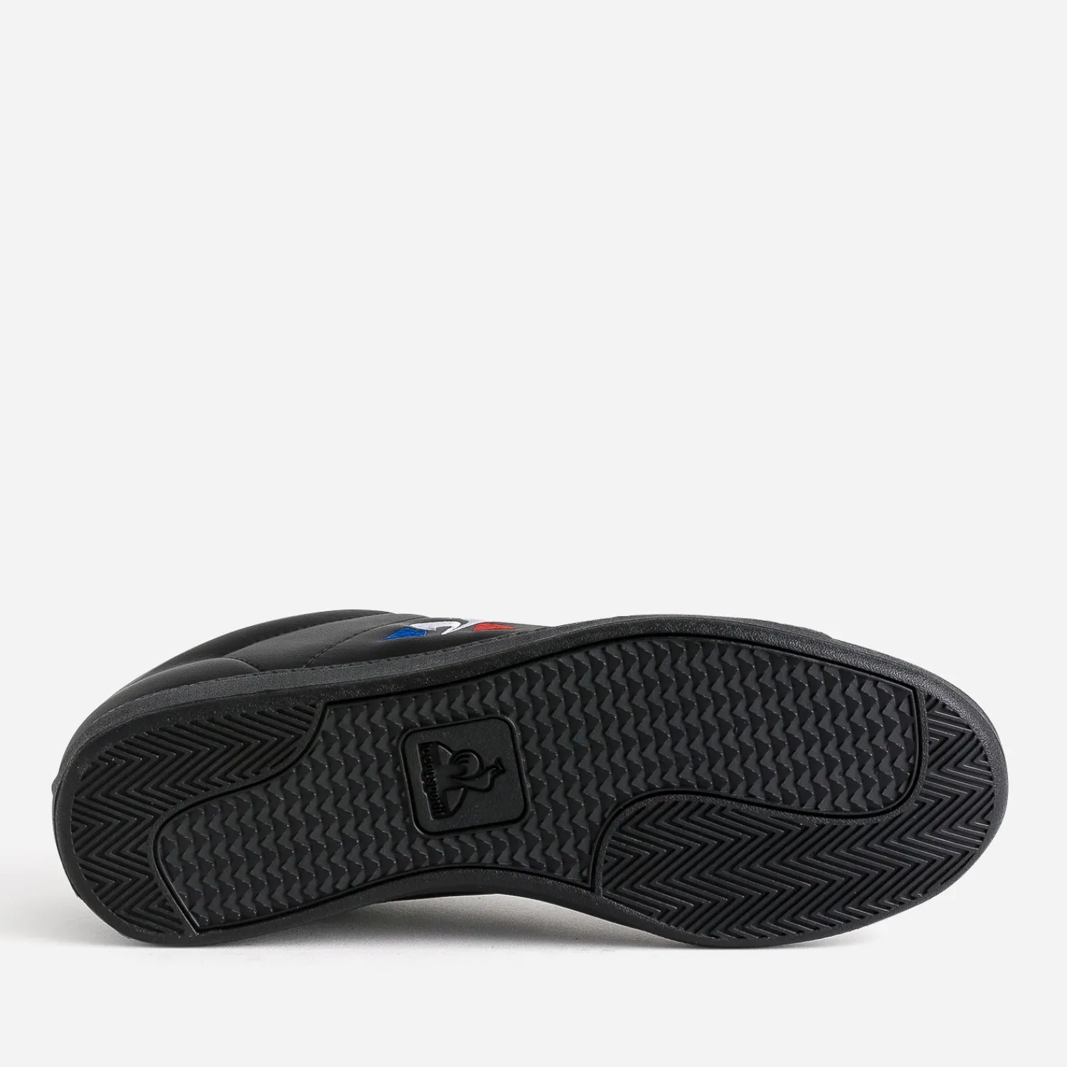 Le Coq Sportif Baskets/Tennis^Tennis e logo tricolore brodé NOIR