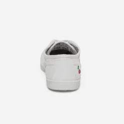 Le Temps des Cerises Baskets^Tennis he en toile BLANC