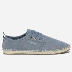 Lee Cooper Espadrilles^Tennis chambray en toile BLEU