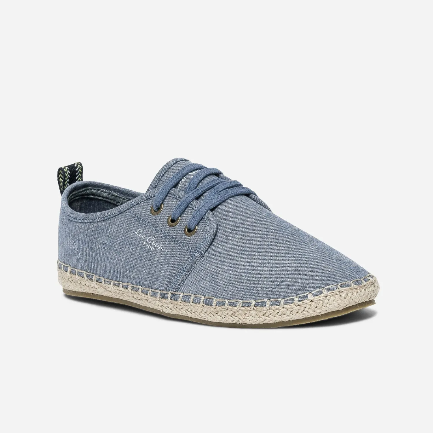 Lee Cooper Espadrilles^Tennis chambray en toile BLEU