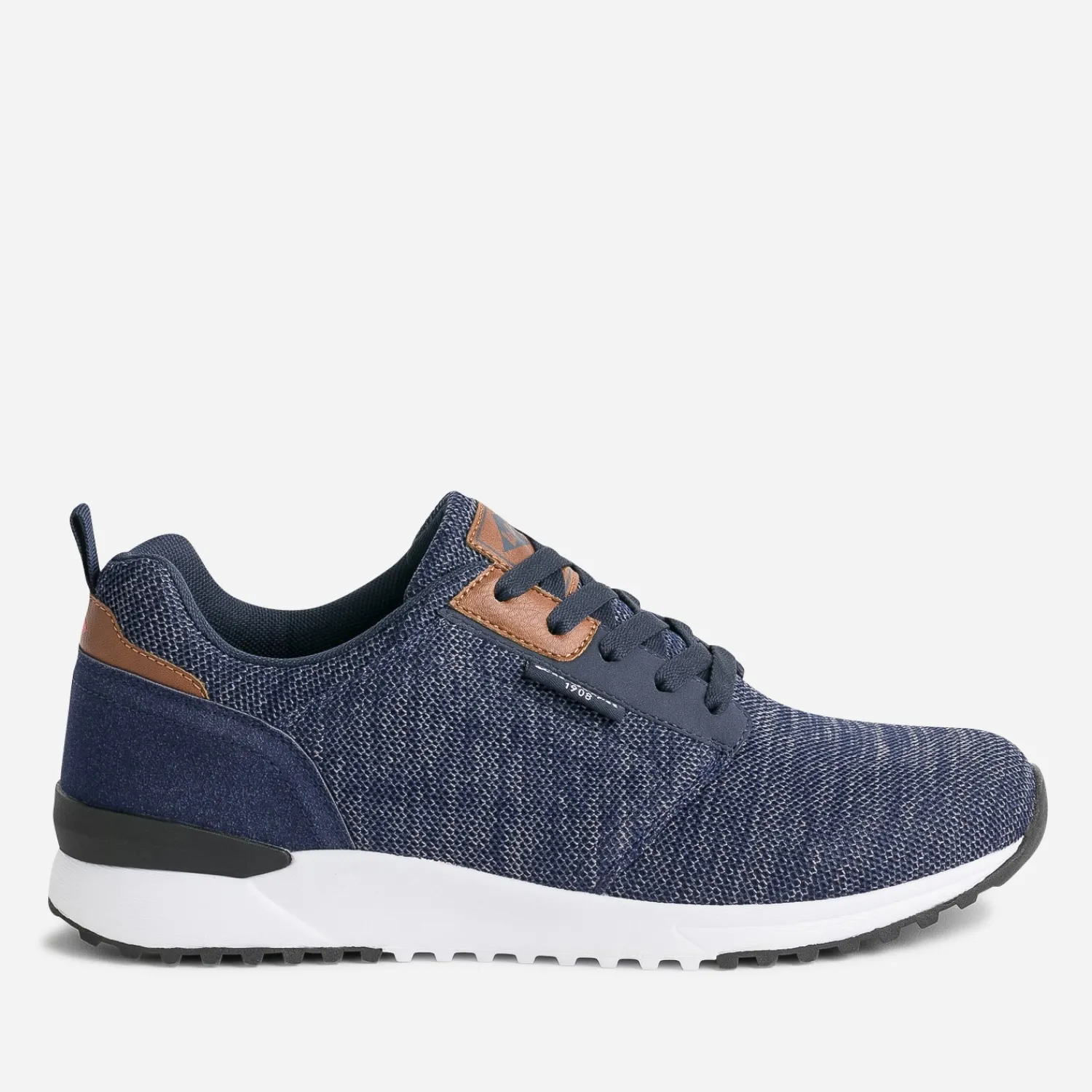 Lee Cooper Baskets/Tennis^Tennis chiné en mesh MARINE