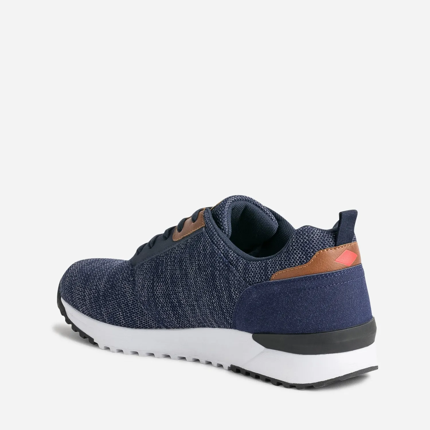 Lee Cooper Baskets/Tennis^Tennis chiné en mesh MARINE